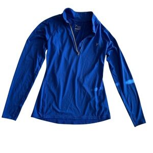 Old Navy Blue Quarter-Zip Sweatshirt